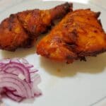 tandoori chicken plate
