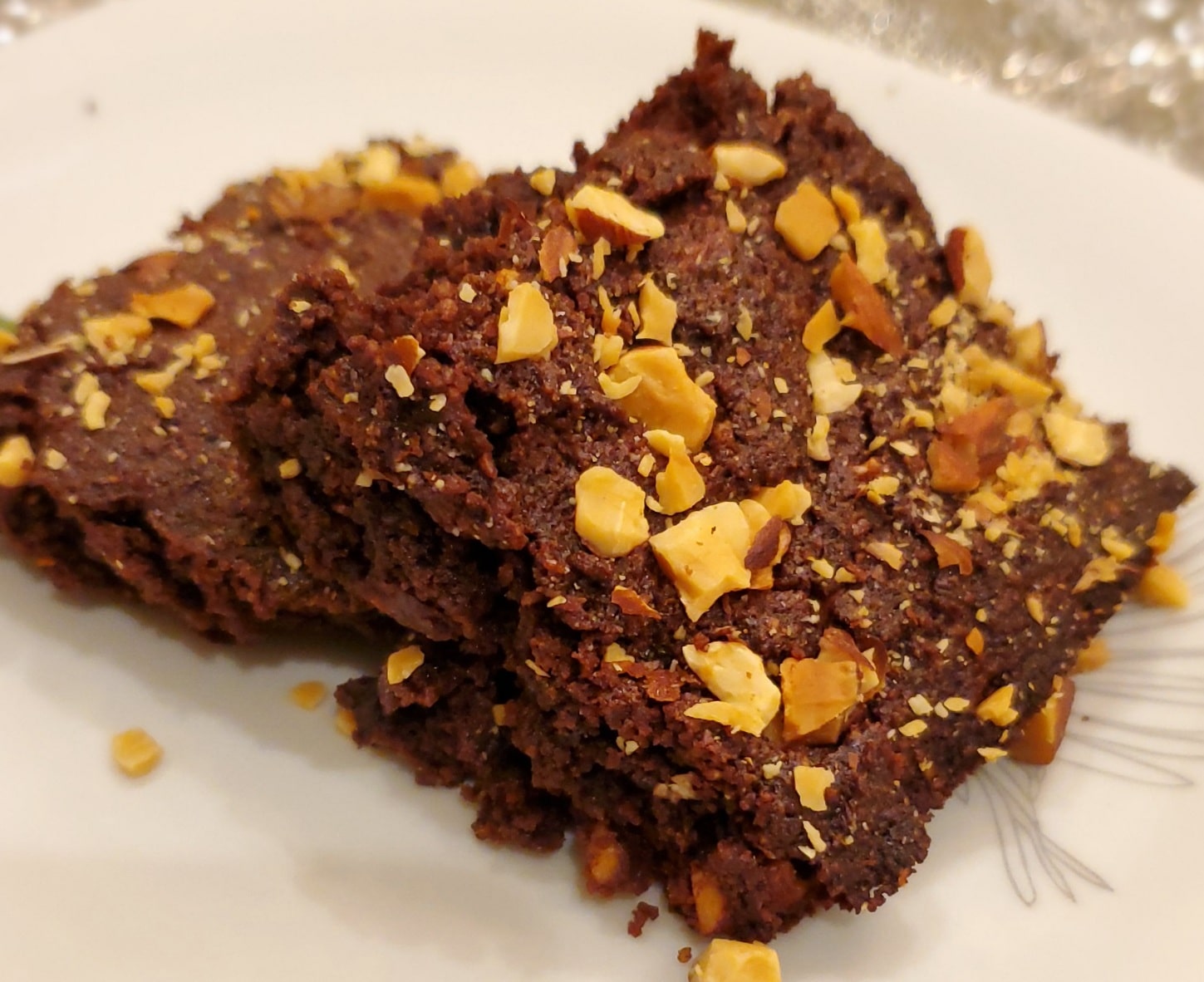 Keto Brownies made with Almond Flour