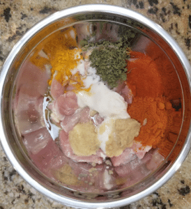 chicken tikka marinade ingredients