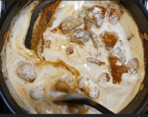 tikka masala - heavy whipping cream